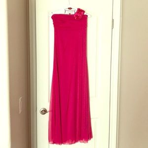 Hot Pink Prom or Bridesmaid Dress